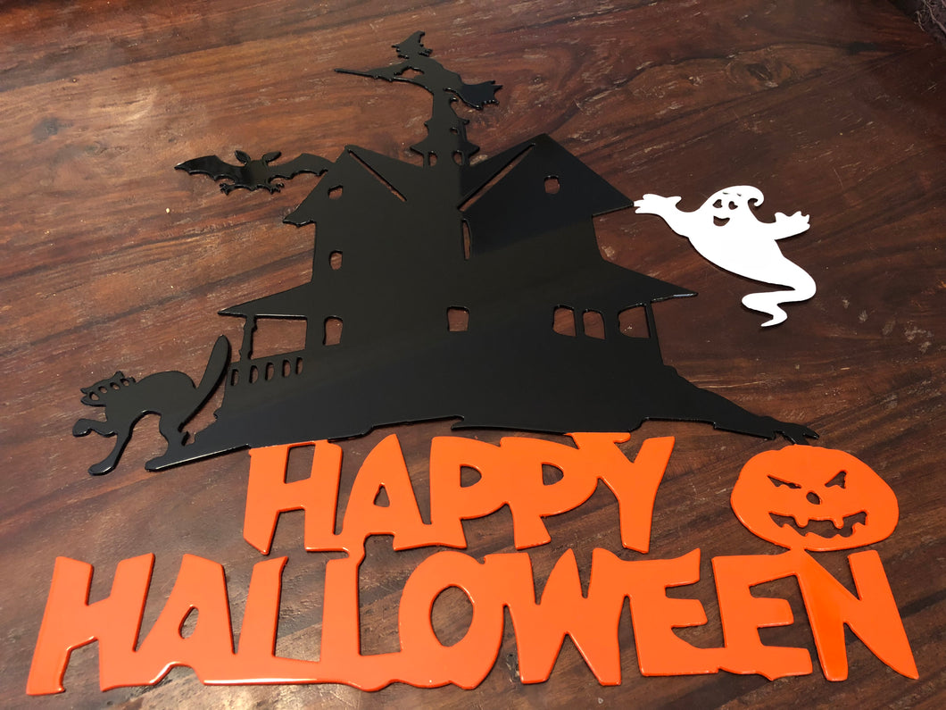 Haunted House “Happy Halloween”