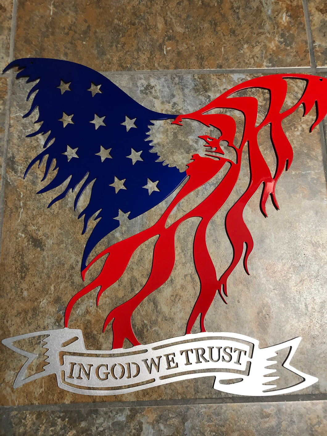 In God We Trust Eagle